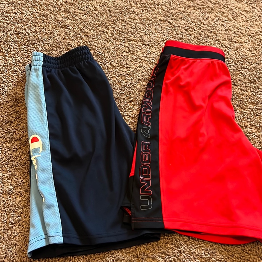 2 pairs boy’s athletic shorts
